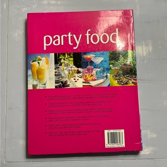 Cookbook Party Food Softcover Book 256 pages - Picture 5 of 7